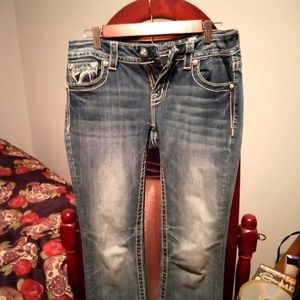 Women's Miss Me Jeans Bootcut 28w 32 L